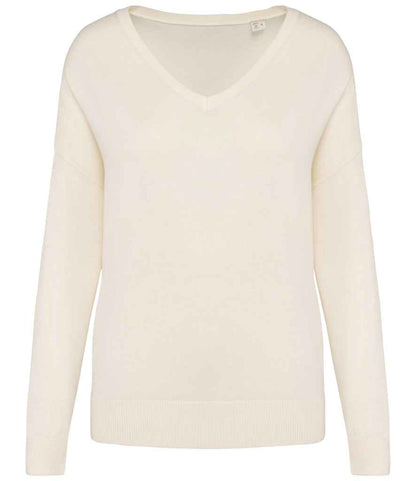 Spasso Ladies TENCEL™ V Neck Sweater