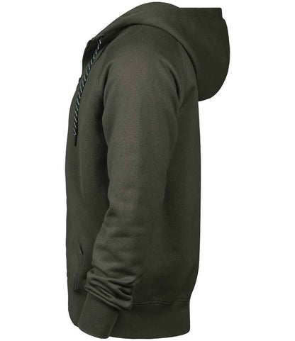 Tee Jays Ladies Fashion Zip Hooded Sweatshirt