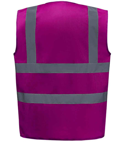 Yoko Hi-Vis Two Band and Braces Waistcoat